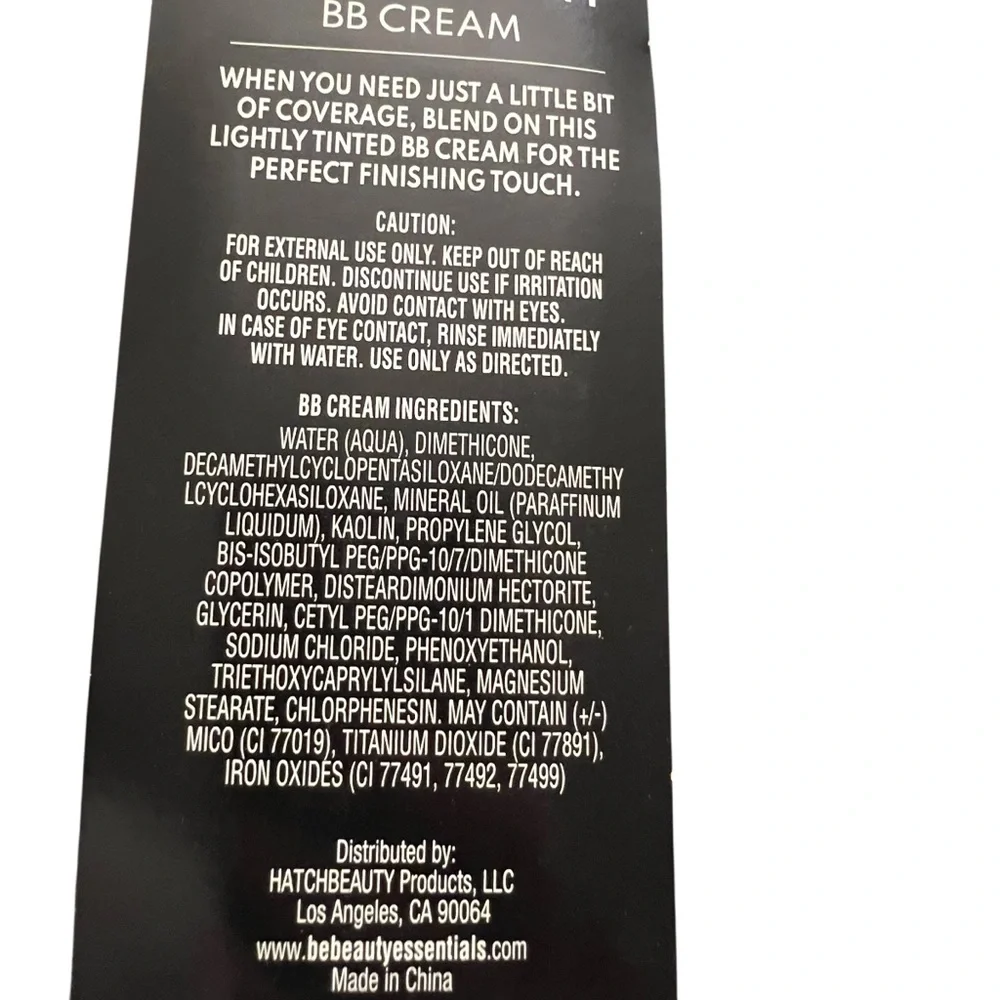 Beauty Essentials Skin Perfector BB Cream Color DEEP Pore Blurring Concealer‎